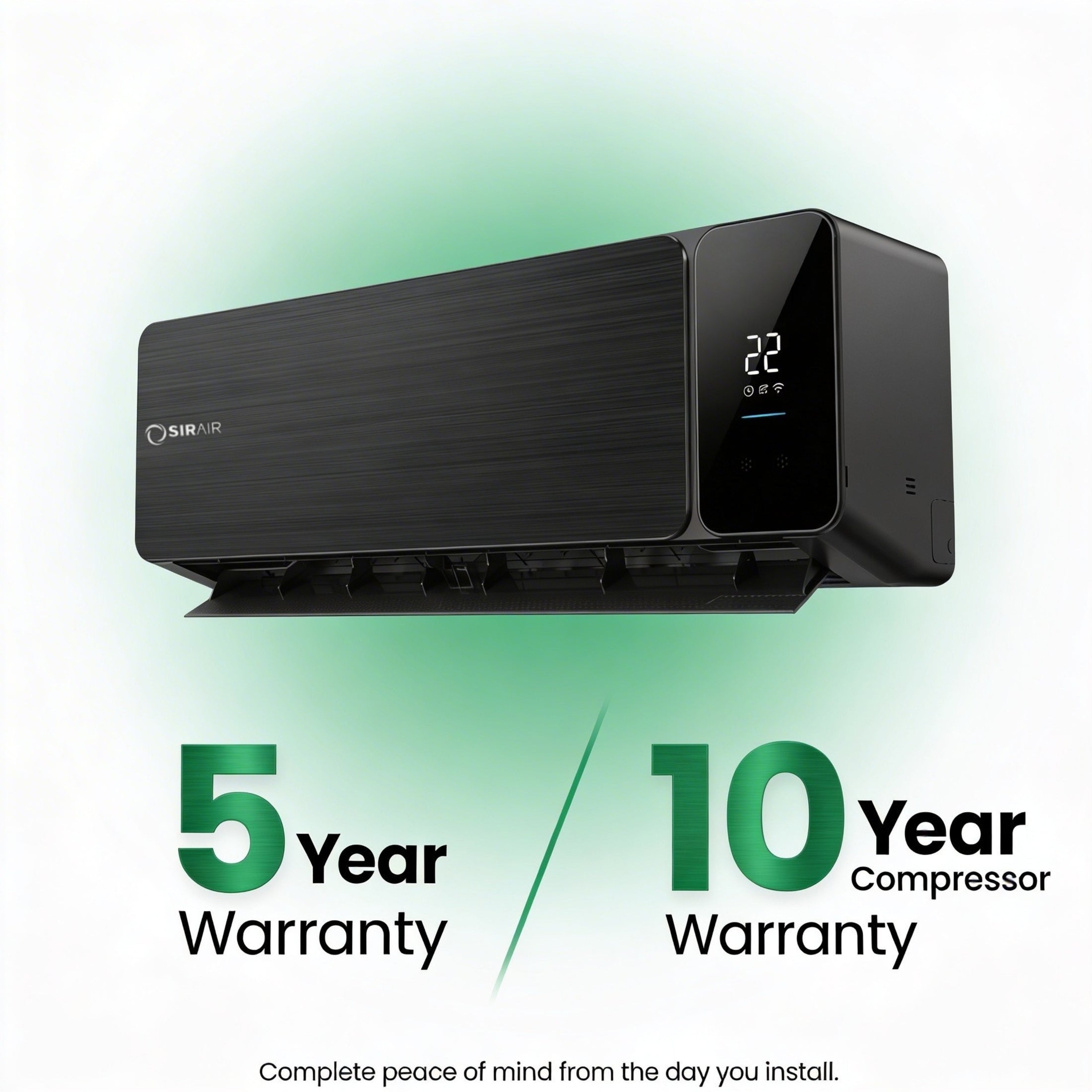 Inverter Midwall Split Air Conditioner, Alpha, WiFi, Sirair