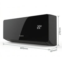 12000 BTU Inverter Midwall Split Air Conditioner, Omega, WiFi, Sirair (view 2)