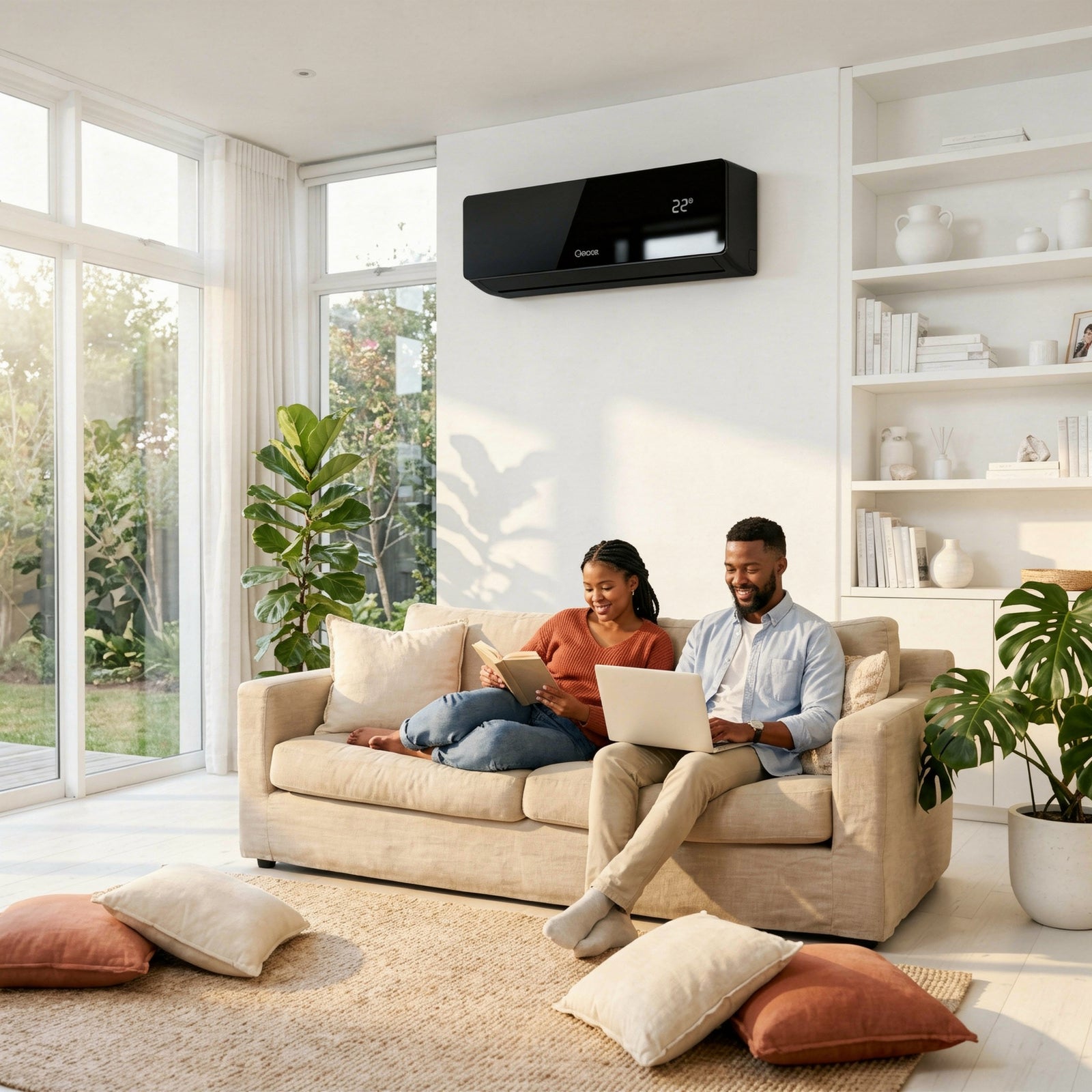 Inverter Midwall Split Air Conditioner, Omega, WiFi, Sirair