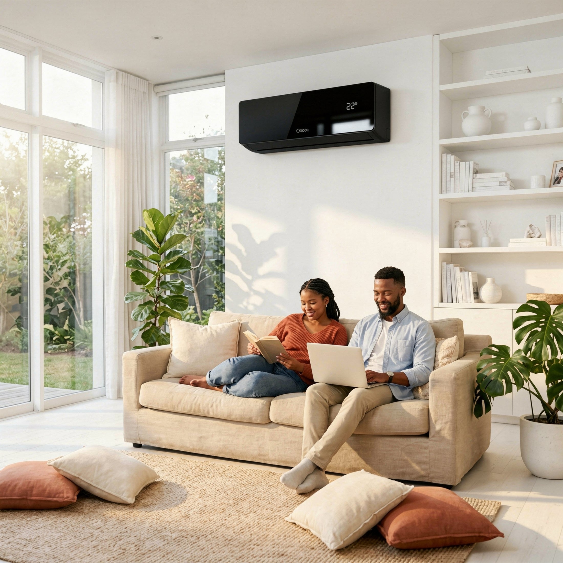 Inverter Midwall Split Air Conditioner, Omega, WiFi, Sirair