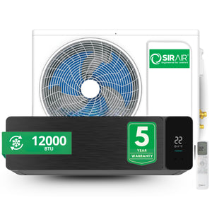 12000 BTU Inverter Midwall Split Air Conditioner, Alpha, WiFi, Sirair