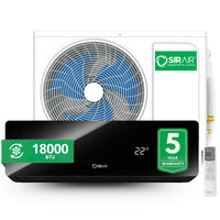 18000 BTU Inverter Midwall Split Air Conditioner, Omega, WiFi, Sirair