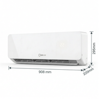 18000 BTU Non-Inverter Midwall Split Aircon + 3m Pipe Kit, Calibre Series (view 2)