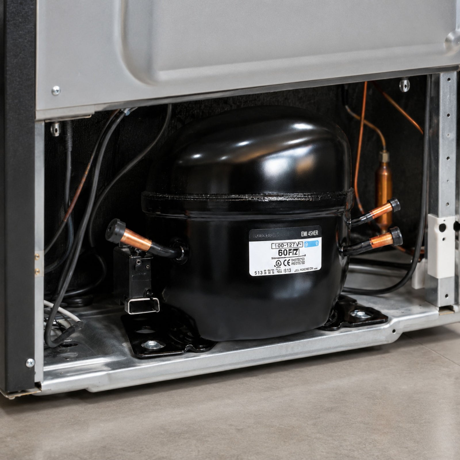 Fridge Compressor 1/6 HP R134a, Fridge & Freezer Replacement, Starke (view 4)