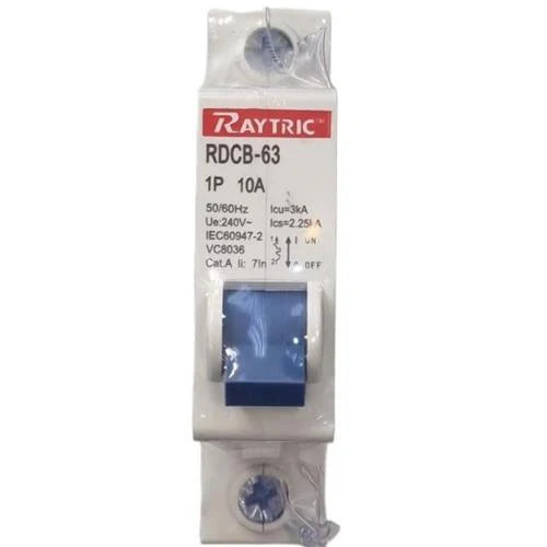 Circuit Breaker 25A 1P Din-Rail White (Sold Per Breaker)