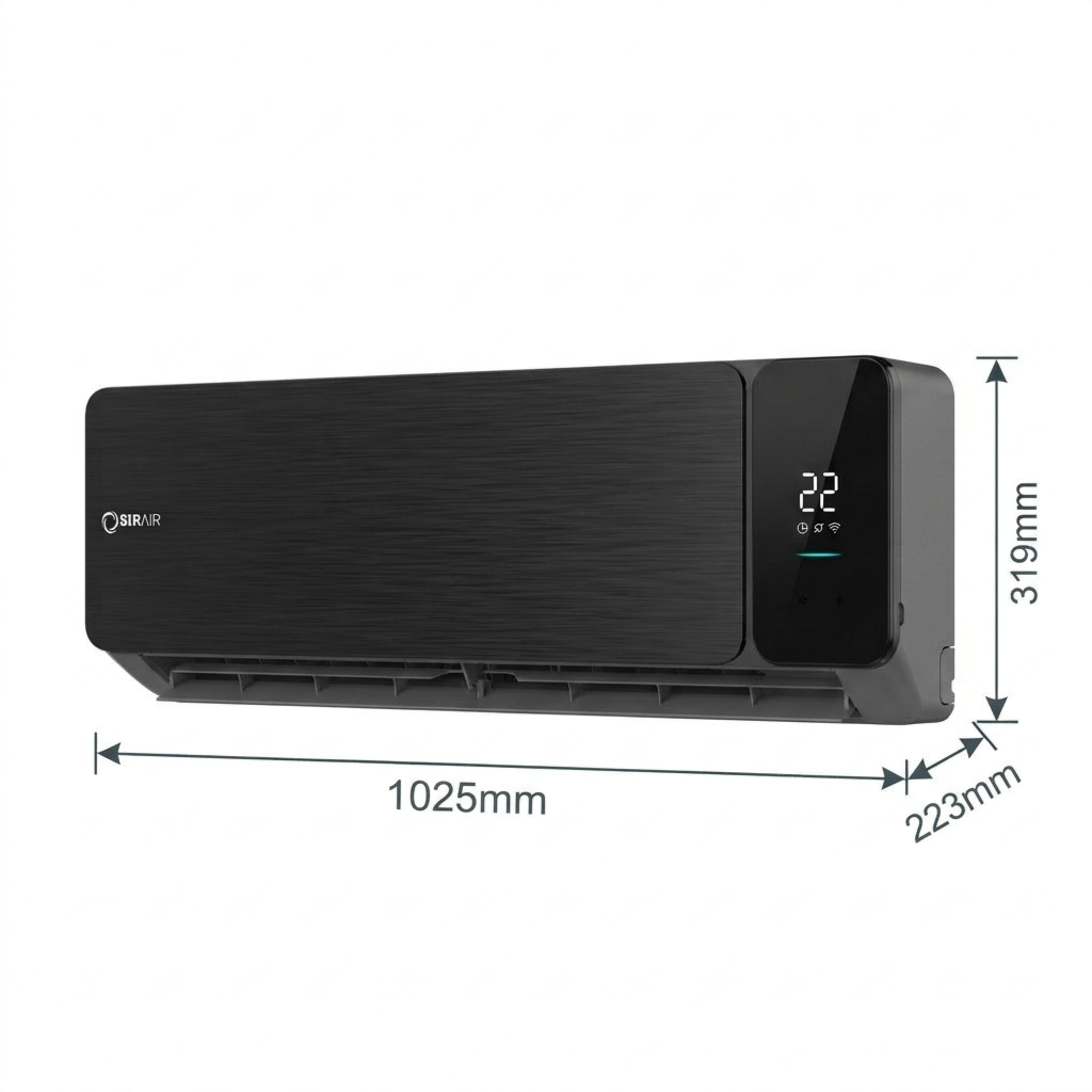 24000 BTU Inverter Midwall Split Air Conditioner, Alpha, WiFi, Sirair (view 2)