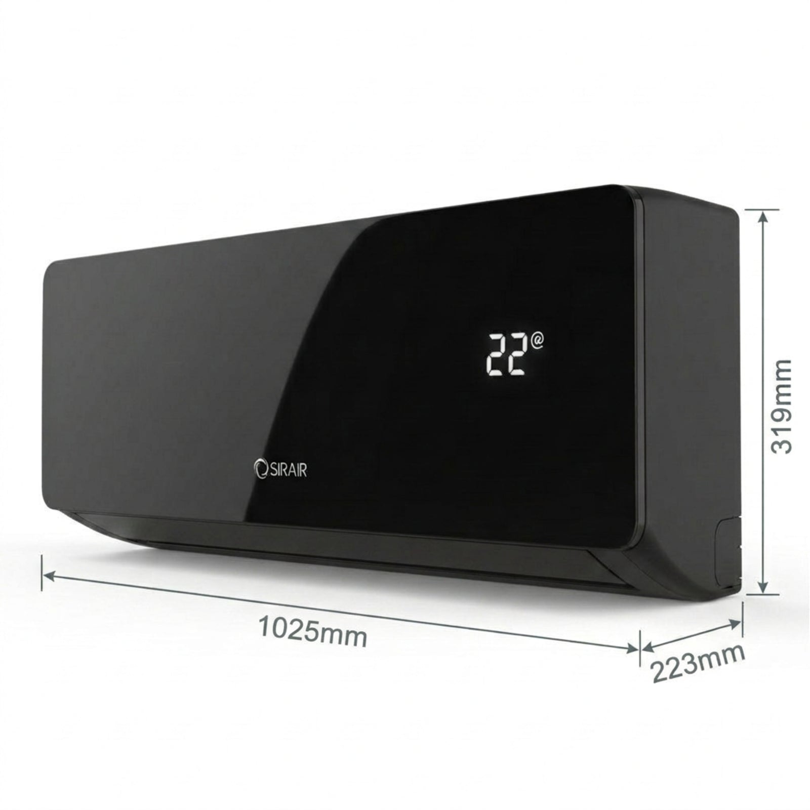 24000 BTU Inverter Midwall Split Air Conditioner, Omega, WiFi, Sirair (view 2)