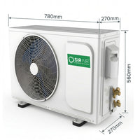 24000 BTU Inverter Midwall Split Air Conditioner, Alpha, WiFi, Sirair (view 3)