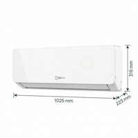 24000 BTU Non-Inverter Midwall Split Aircon + 3m Pipe Kit, Calibre Series (view 2)