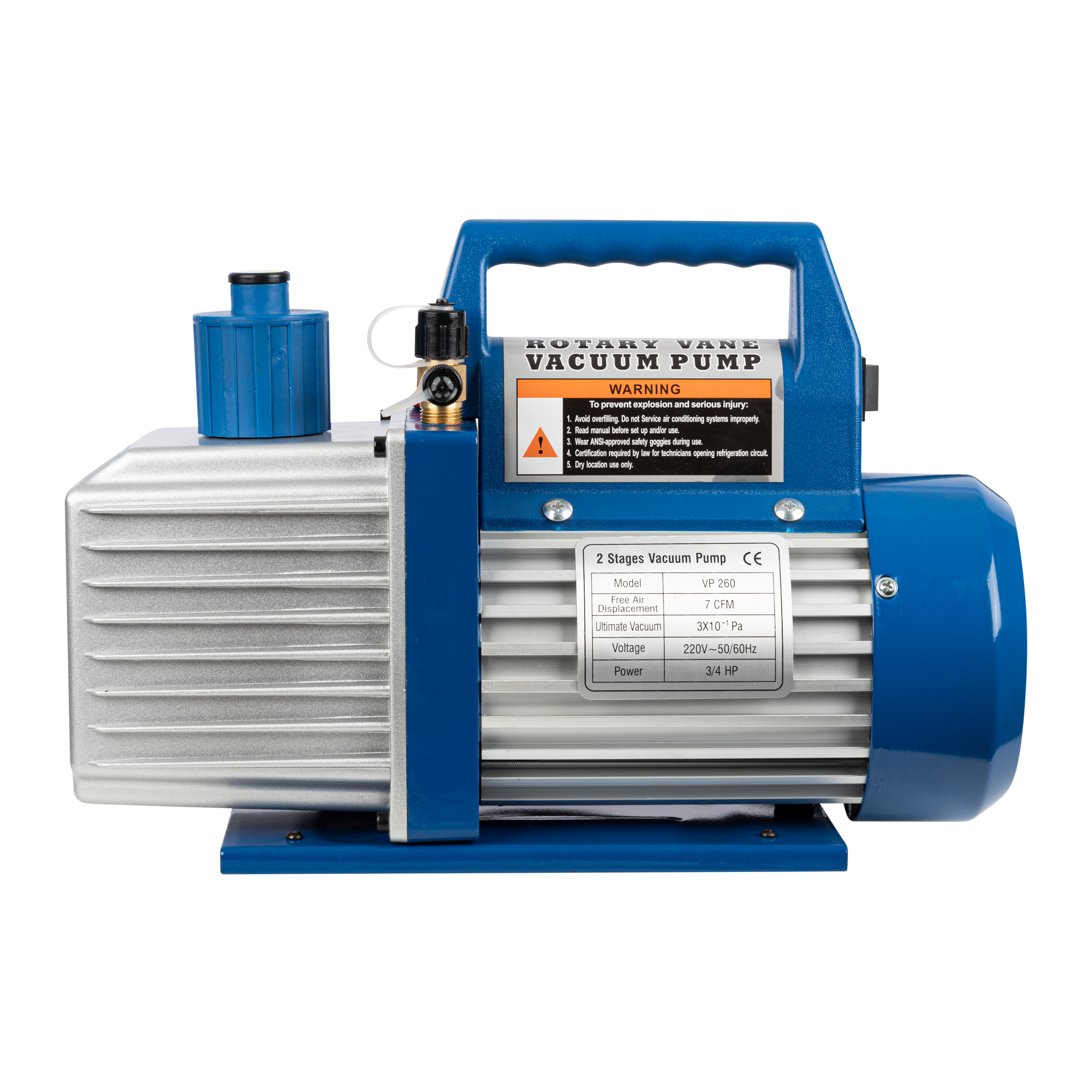 Vacuum Pump 6.5CFM (VP260) 2 Stage (view 3)