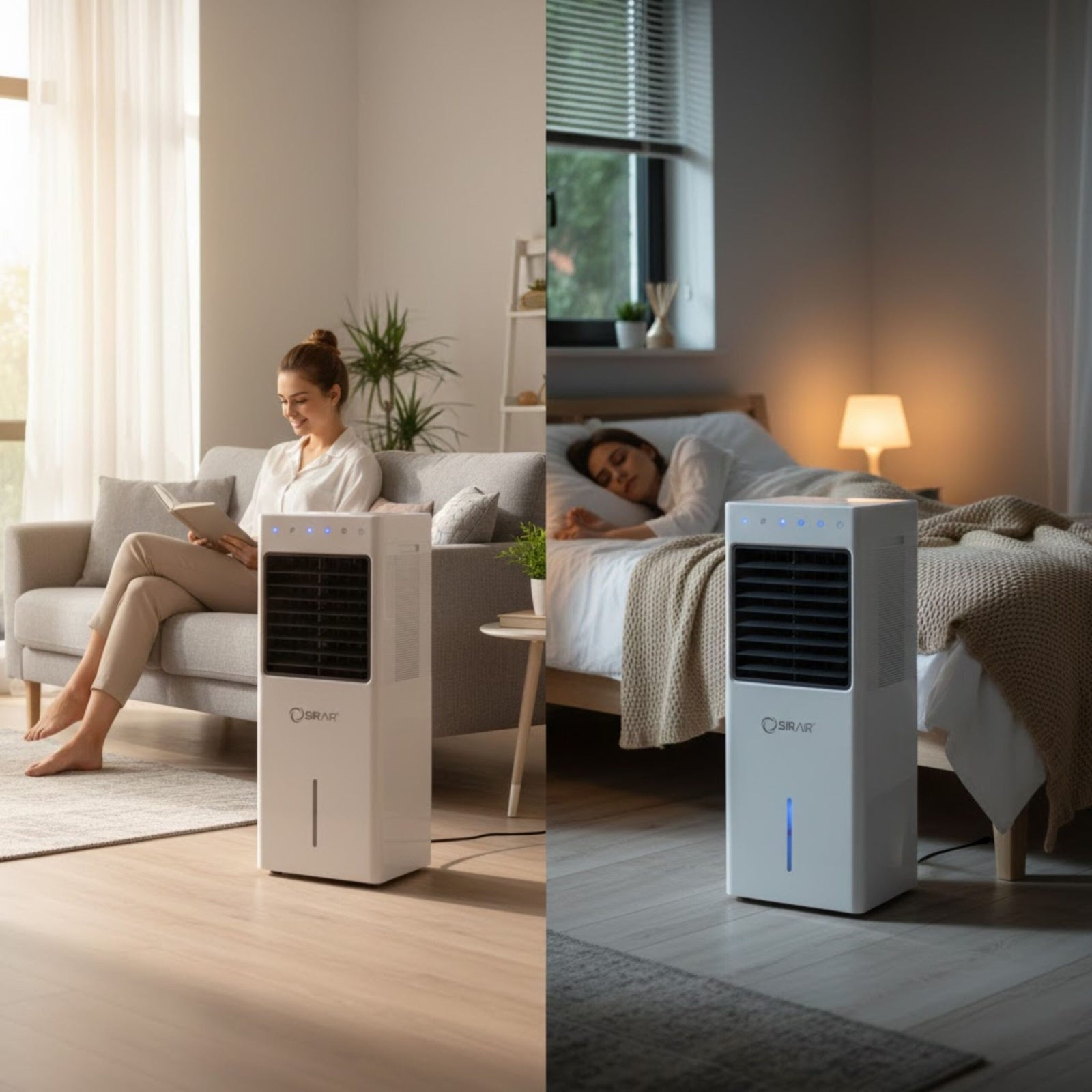 10L Portable Aircooler – Touch Panel & Remote Control | Sirair (view 4)