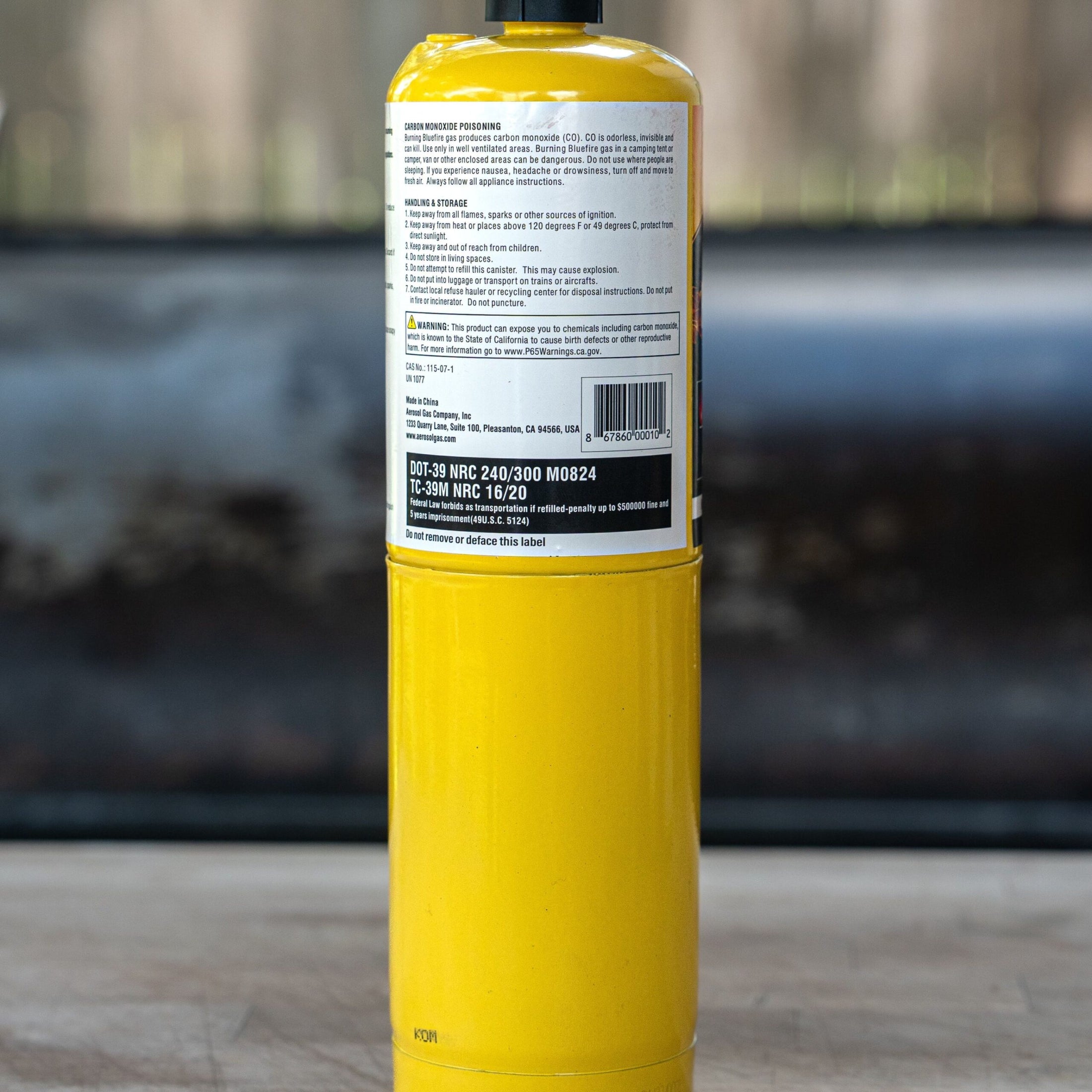 453.6g, Starke Mapp Gas Can (16.0Oz) (view 2)