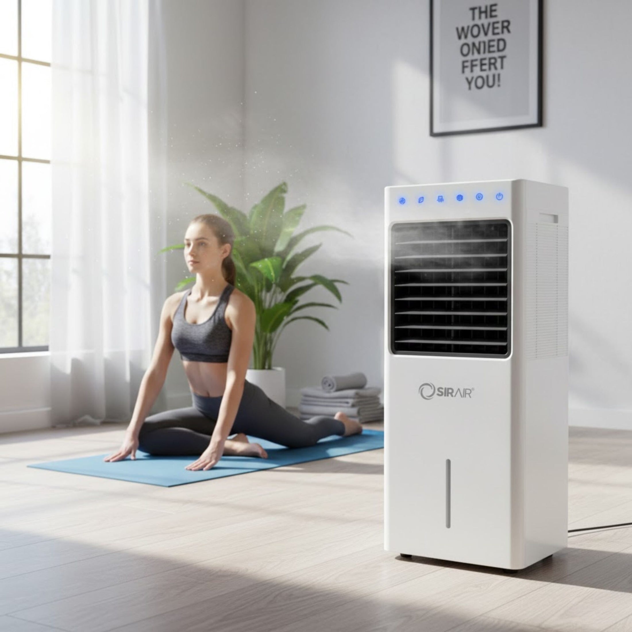 10L Portable Aircooler – Touch Panel & Remote Control | Sirair (view 5)