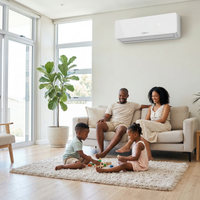 Non-Inverter Midwall Split Aircon + 3m Pipe Kit, Calibre Series