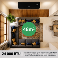 24000 BTU Inverter Midwall Split Air Conditioner – Omega, WiFi – Sirair