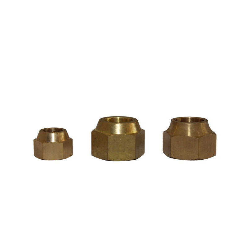 1/2, Copper Flare Nuts