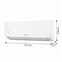9000 BTU Non-Inverter Midwall Split Aircon + 3m Pipe Kit, Calibre Series (view 2)
