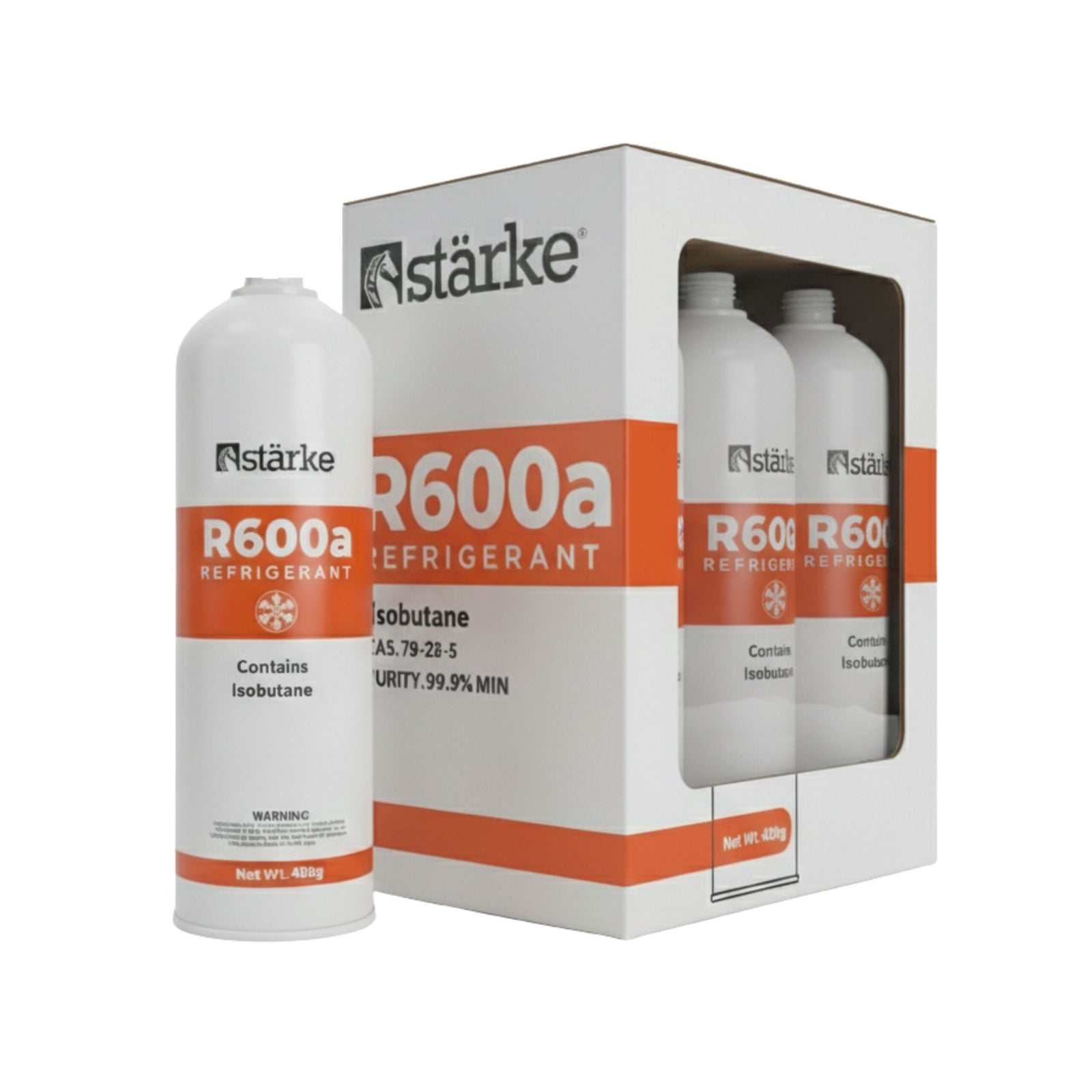 Starke R600a,Refrigerant Gas Can (420g) (view 4)