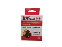Surge Protection Plug 16A Top - SANS Compliant Heavy Duty | SR Plug (view 3)