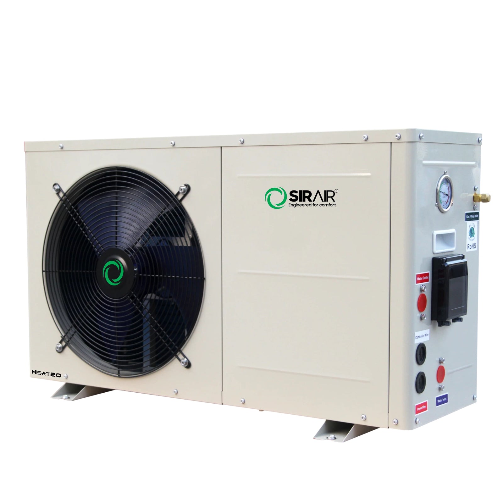 3.6kW Geyser Heat Pump - Eco Water Heating System | Sirair Heat2O
