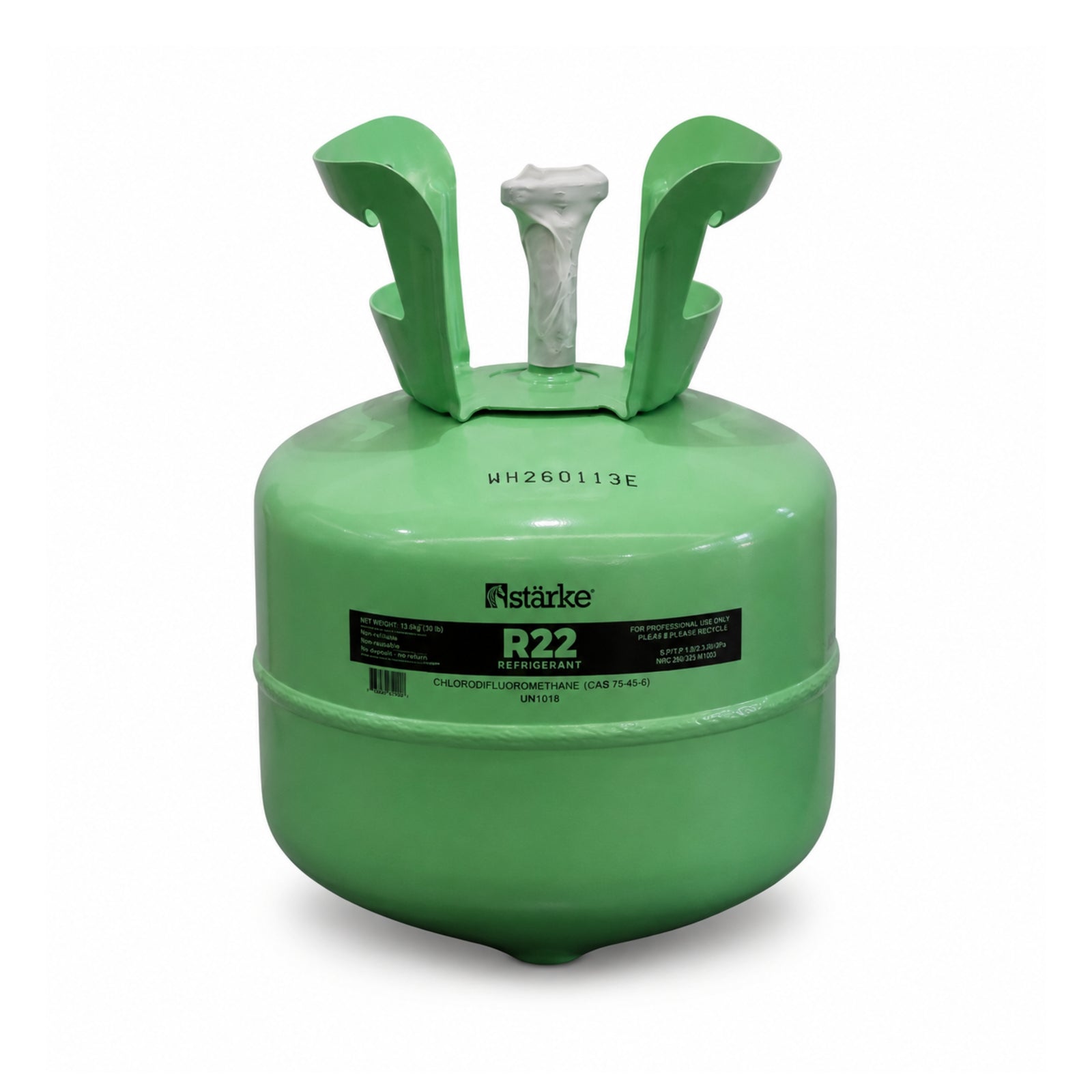 Starke R22 refrigerant gas 3.4kg disposable cylinder